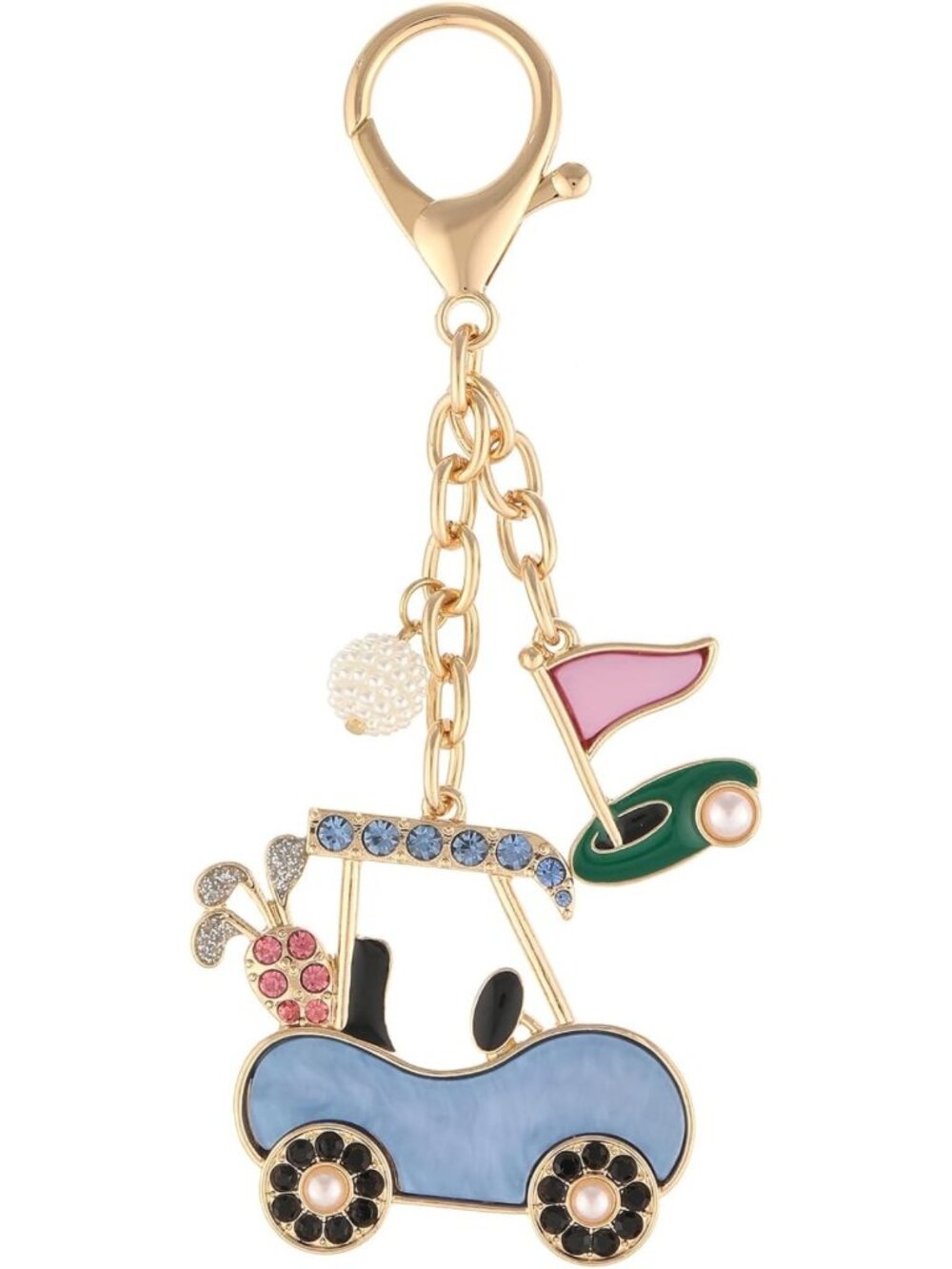 Adorable Fruit Sport Keychains | Cute Purse Charms for Handbags & Accessories